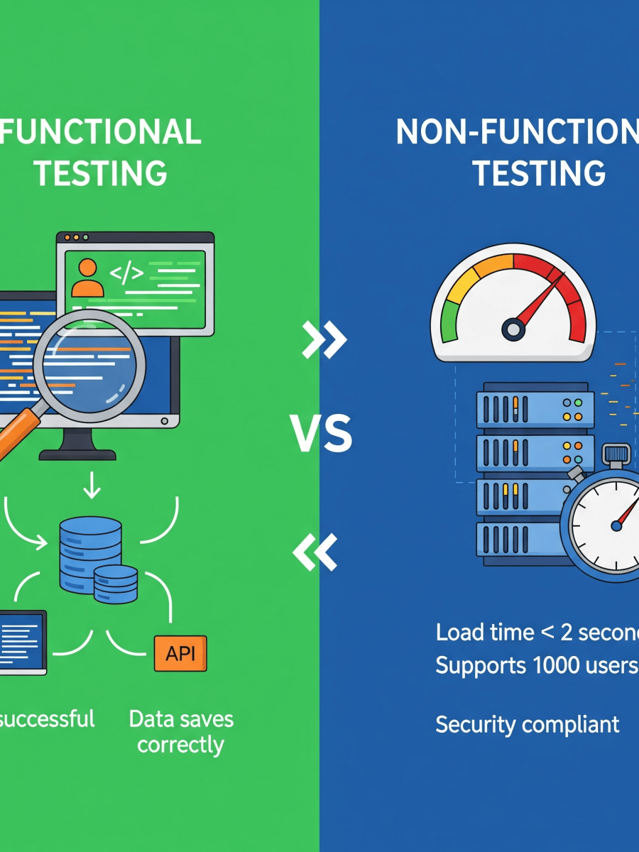 Functional vs Non functional&nbsp;testing